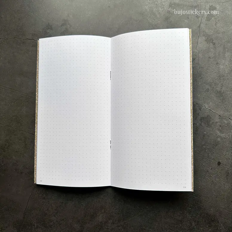 SECONDS – Traveler's Notebook – Regular size – Dotted Numbered