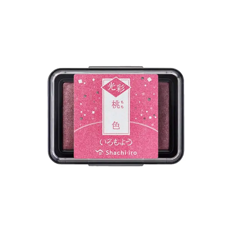 Shachihata Shachi-iro Iromoyo Kosai Ink Pad - Pink