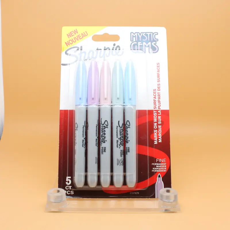 Sharpie Mystic Gems 5 pack Permanent marker Fine point
