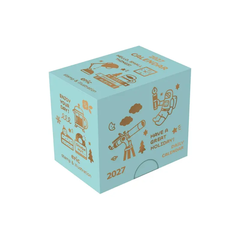 Shinnippon Calendar × Eric Small Things Mini Mini Daily Calendar 2027