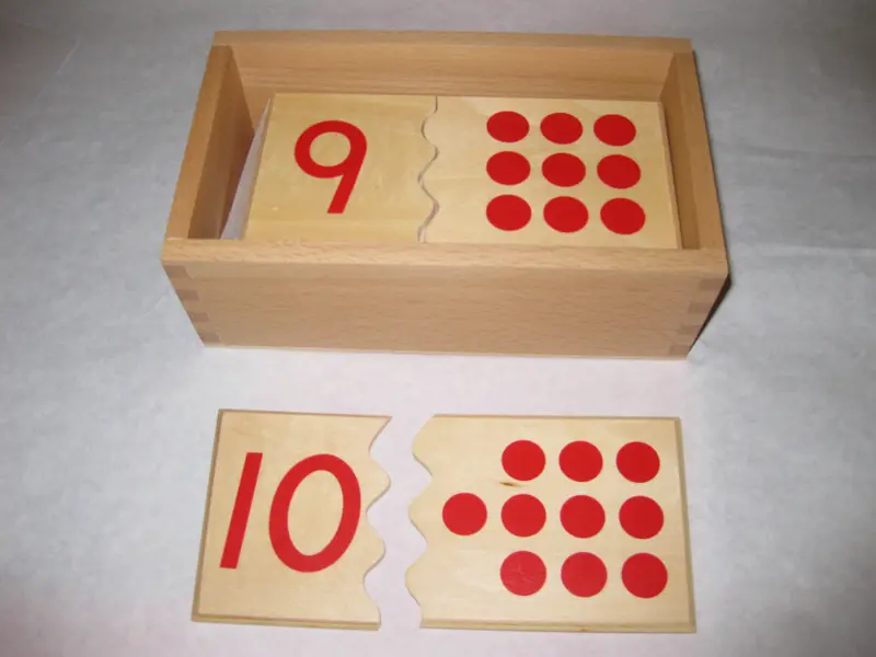 Sifferpussel 1-10