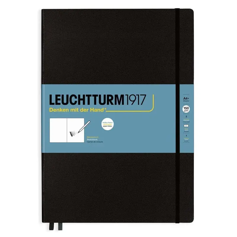 Sketchbook A4 Skissbok Black