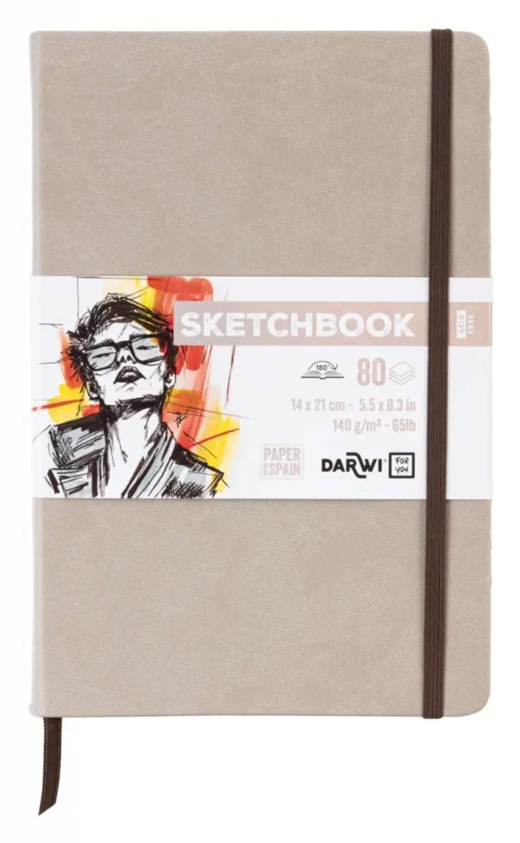 Sketchbook A5 - Taupe