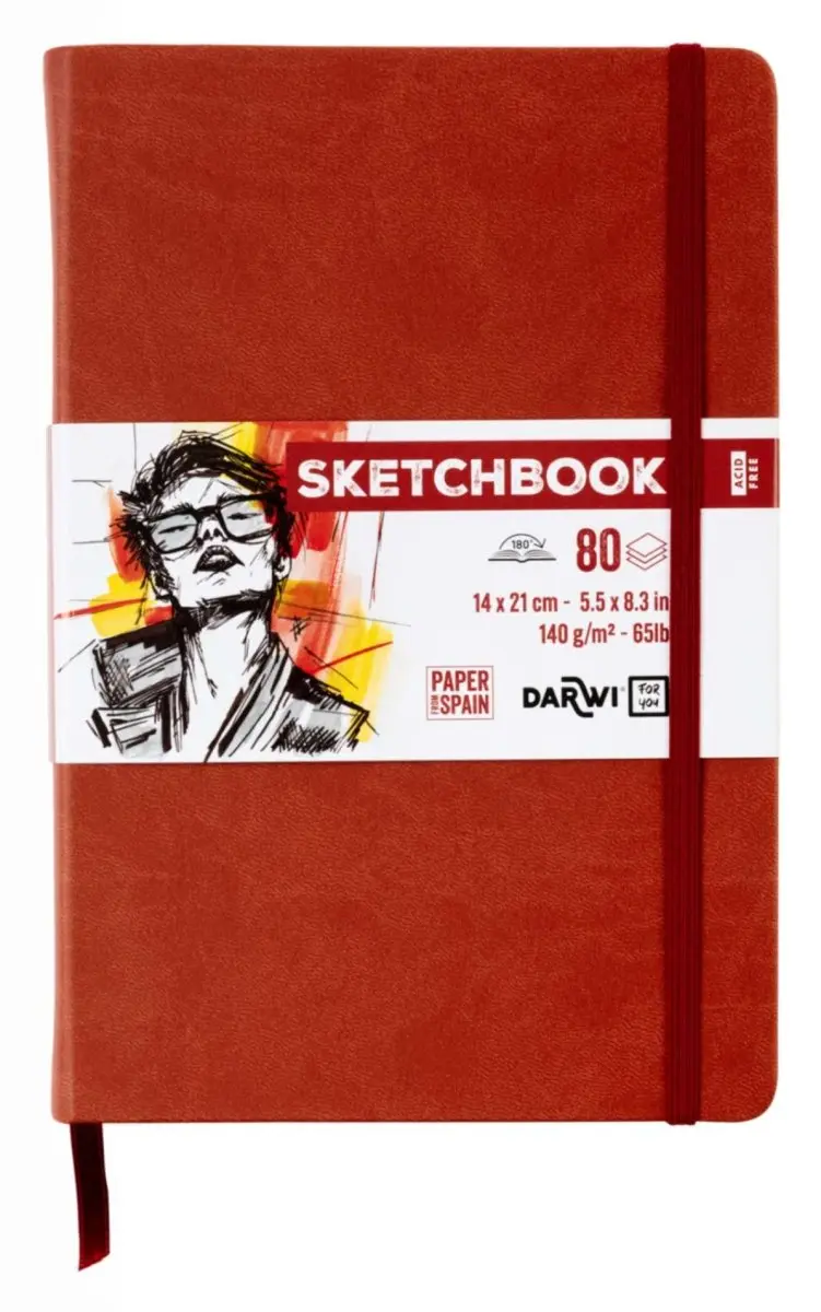 Sketchbook A5 - Terracotta