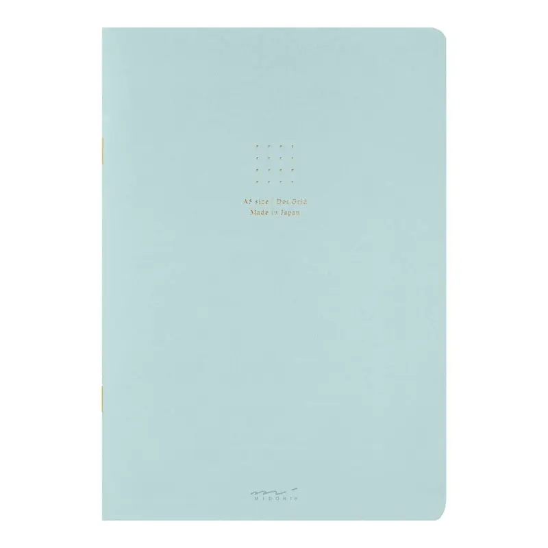 Skrivhäfte Dotted A5 - Blue