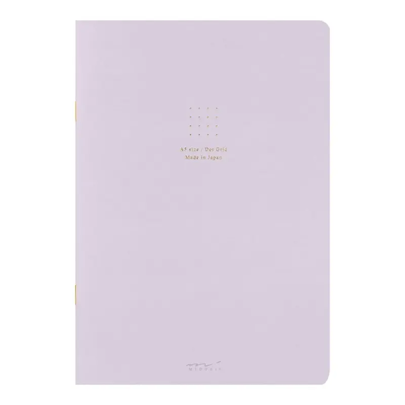Skrivhäfte Dotted A5 - Purple