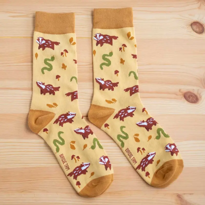Socks - Badgers, badger, badger