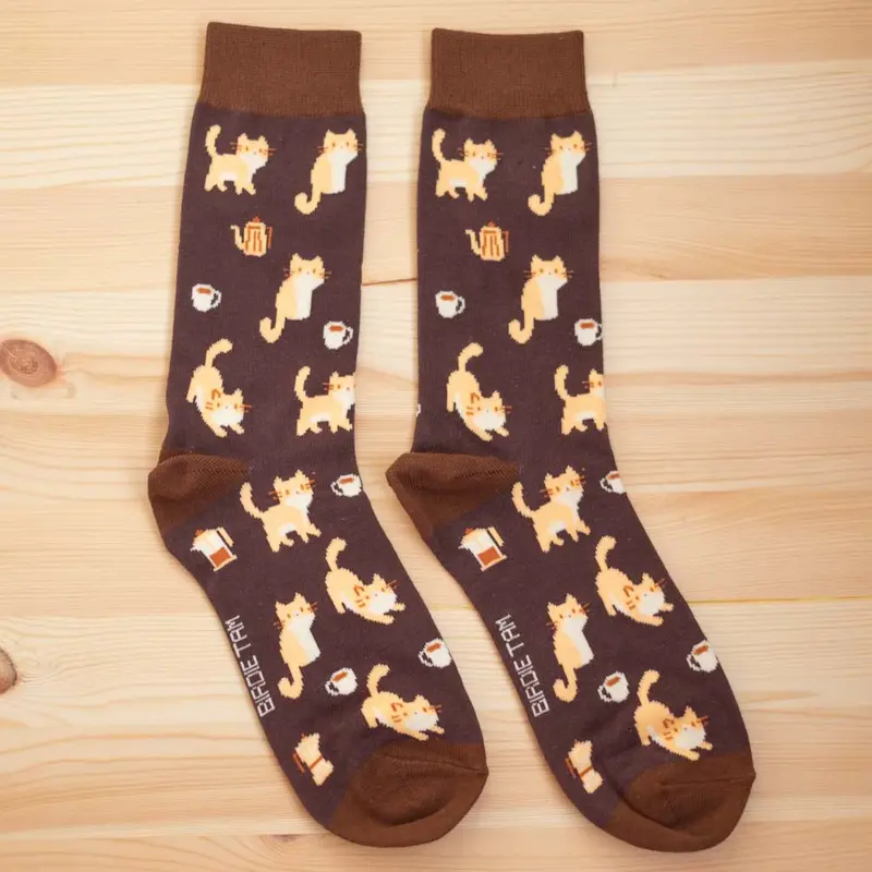 Socks - Coffee cats