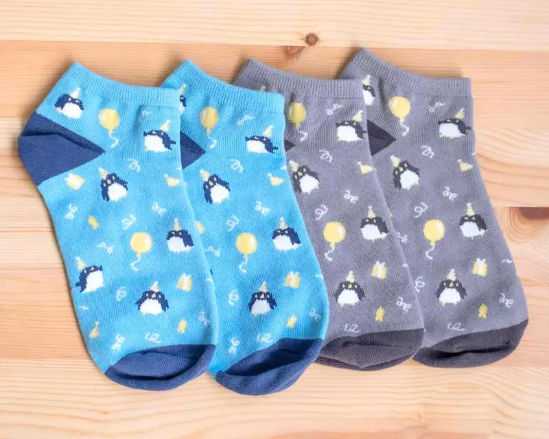 Socks - Party penguin set of 2