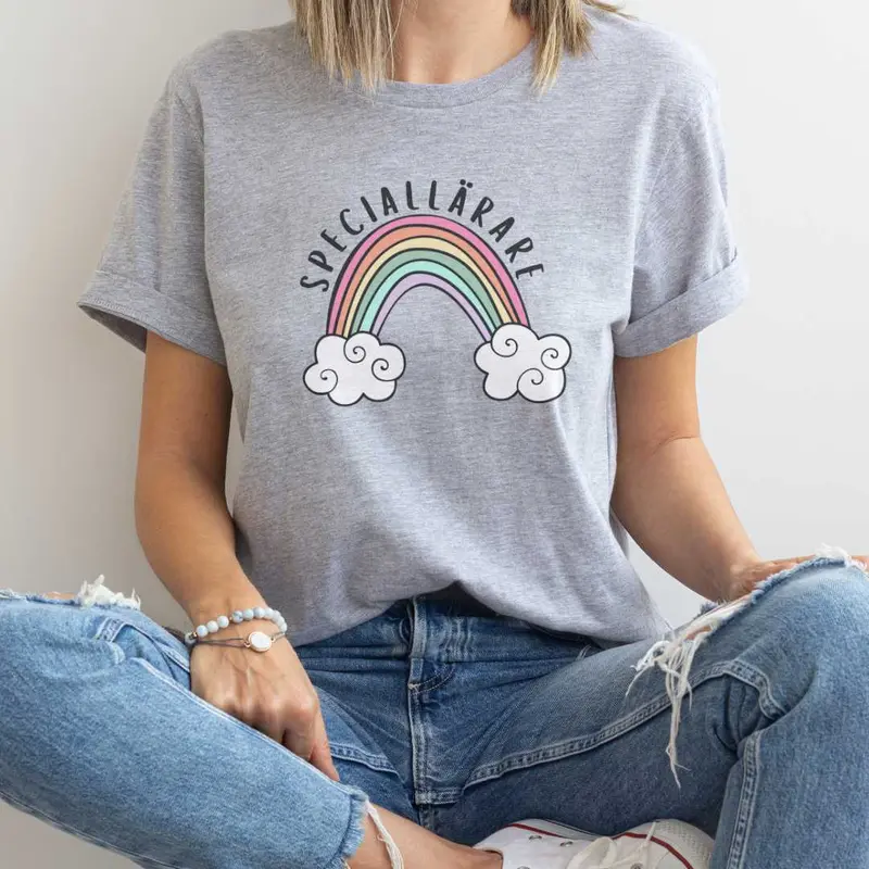 Speciallärare, regnbåge - T-shirt