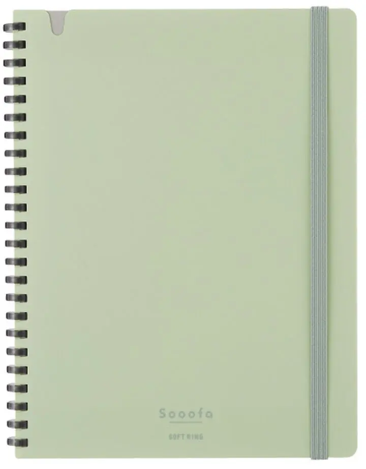 Spiralblock Sooofa B6 Rutat - Green