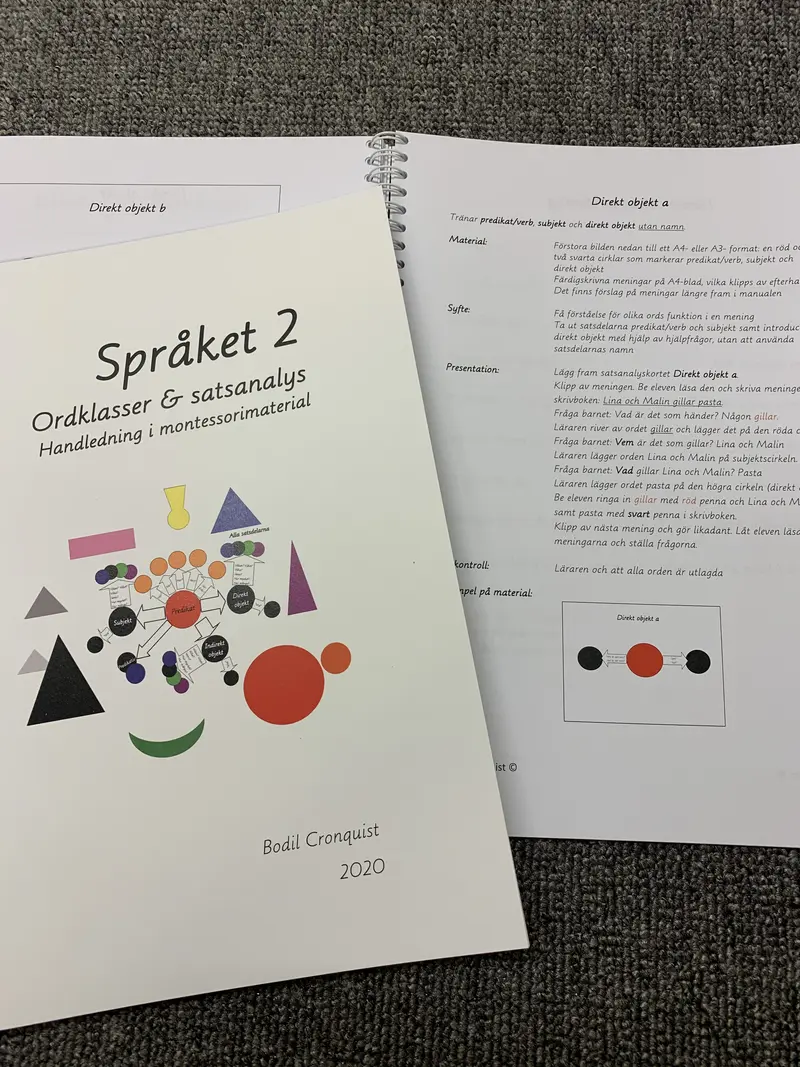 Språket 2 av Bodil Cronquist