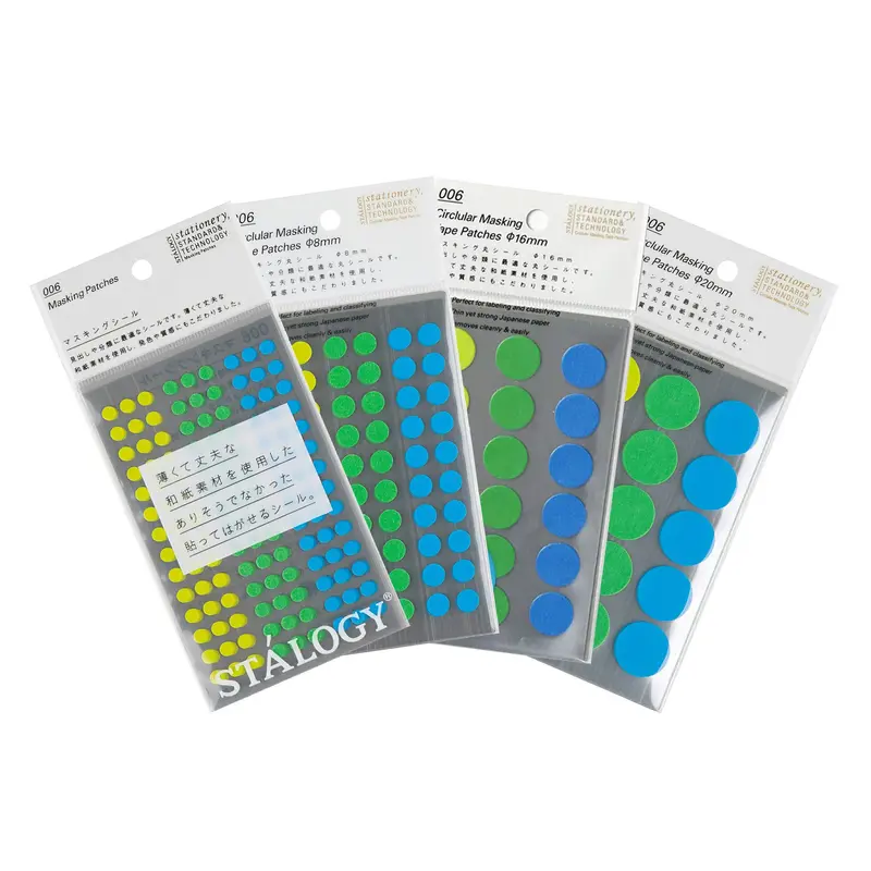 STÁLOGY Circular Masking Patches - Earth