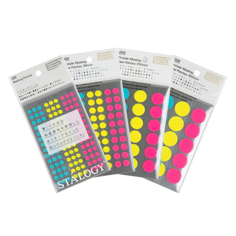 STÁLOGY Circular Masking Patches - Neon