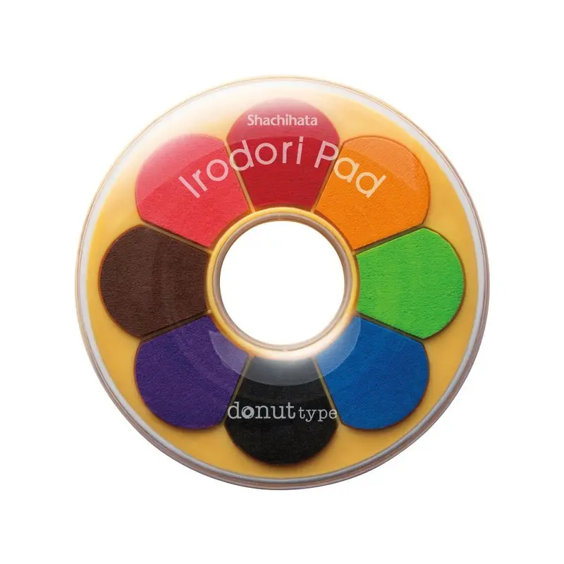 Stämpeldyna Irodori Pad - Donut - 8 färger