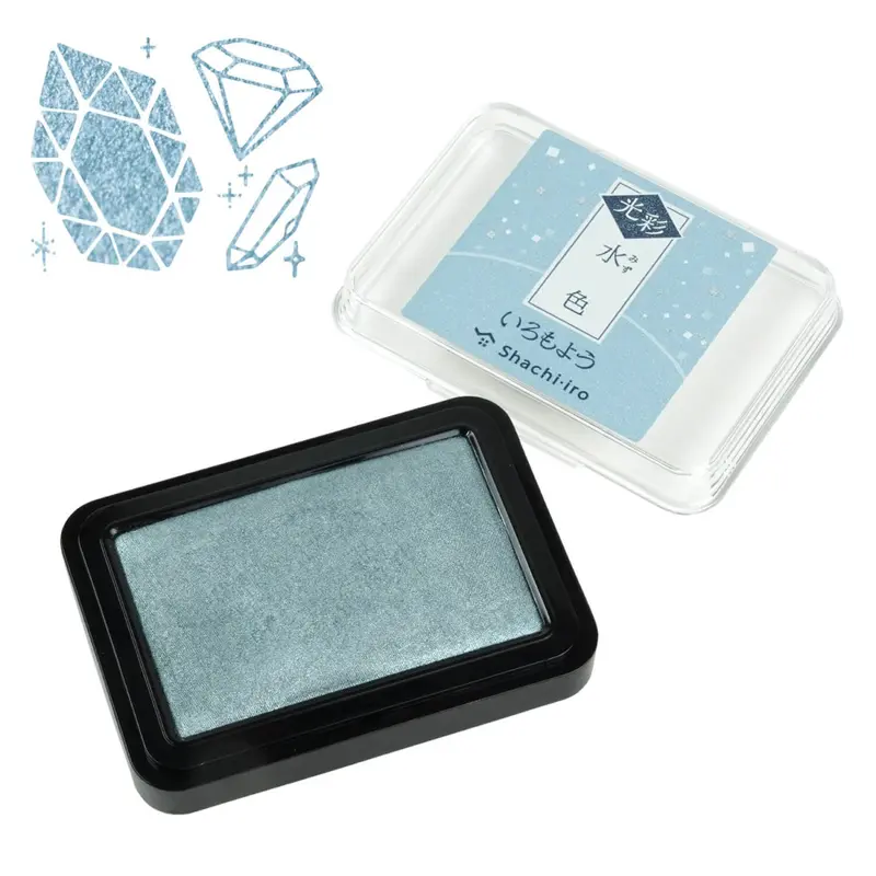 Stämpeldyna Iromoyo Kosai - Large - Mizu Light Blue