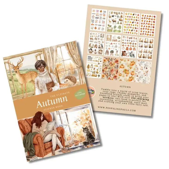 Sticker book - Penpaling Paula - Autumn