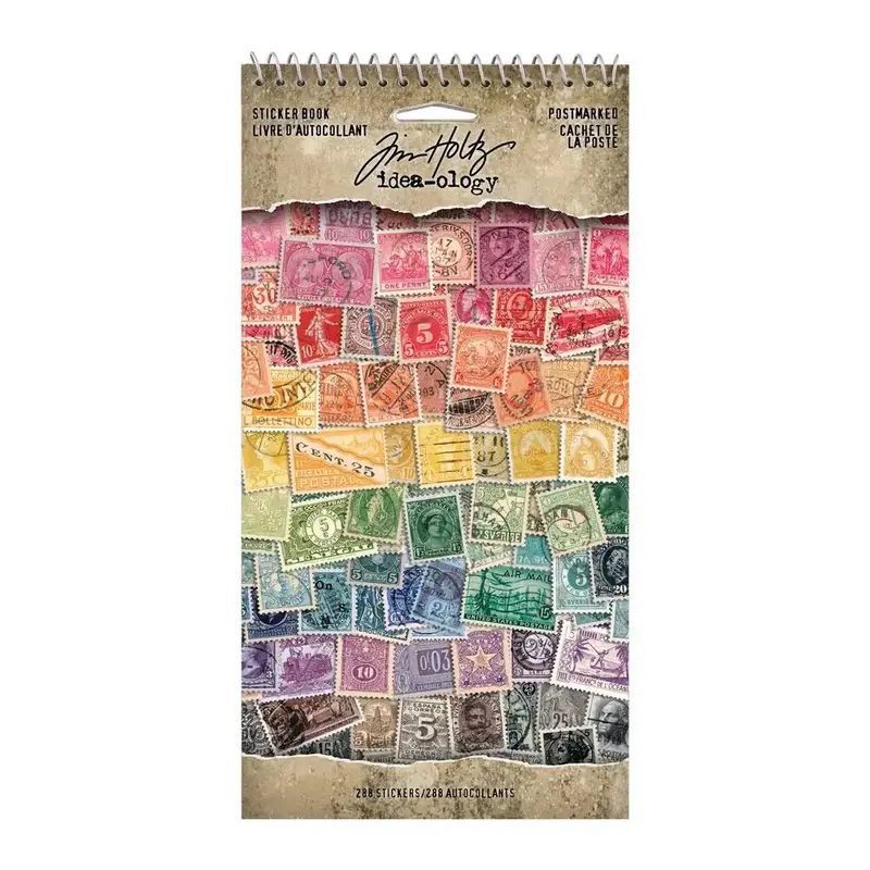Sticker Book Tim Holtz - Postmarked