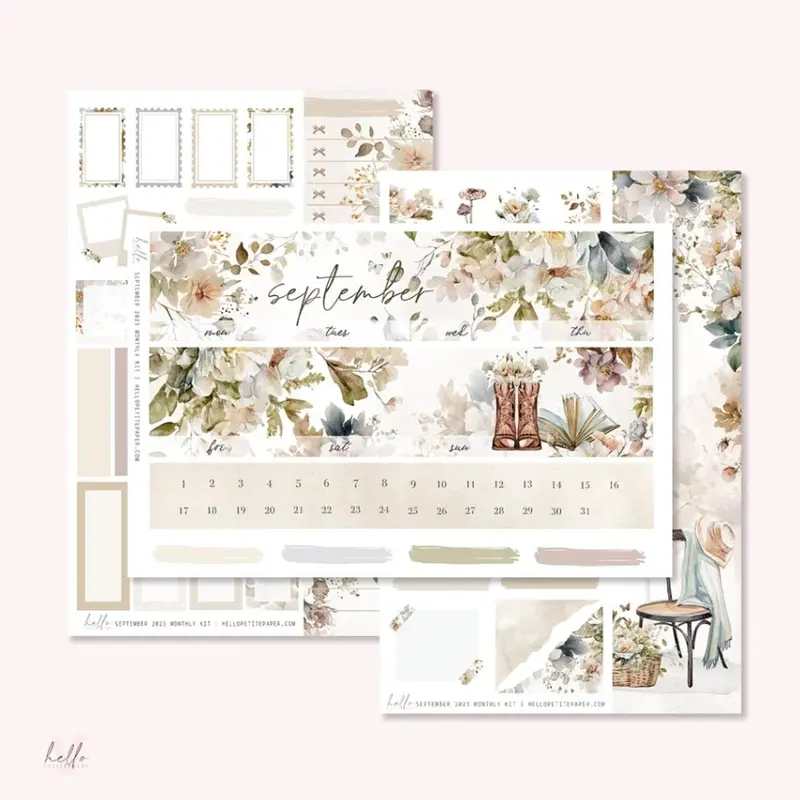 Sticker Kit Monthly - September
