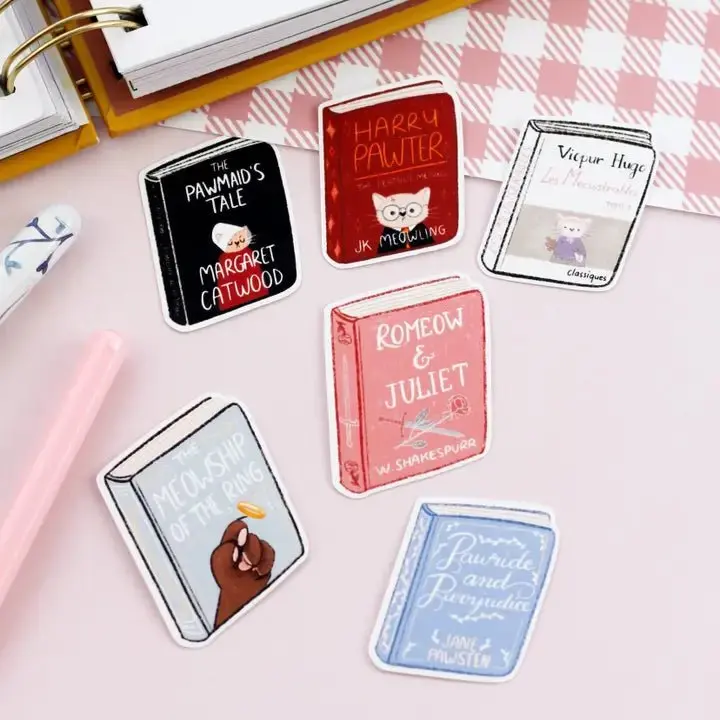 Stickers Pack - Cat Book