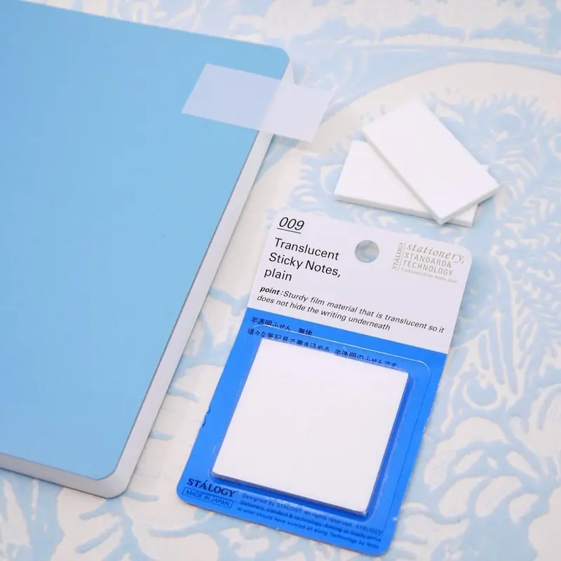 Sticky notes 009 Plain Transparent - 2,5 x 5,5 cm