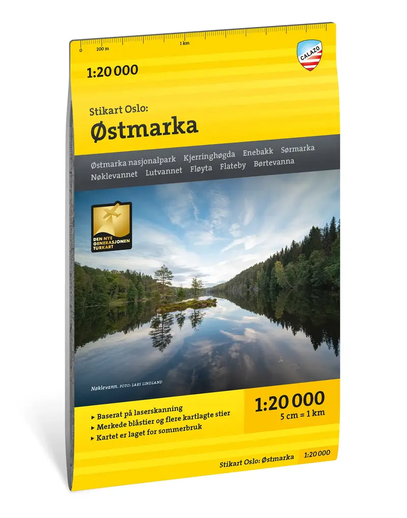 Stikart Oslo Østmarka 1