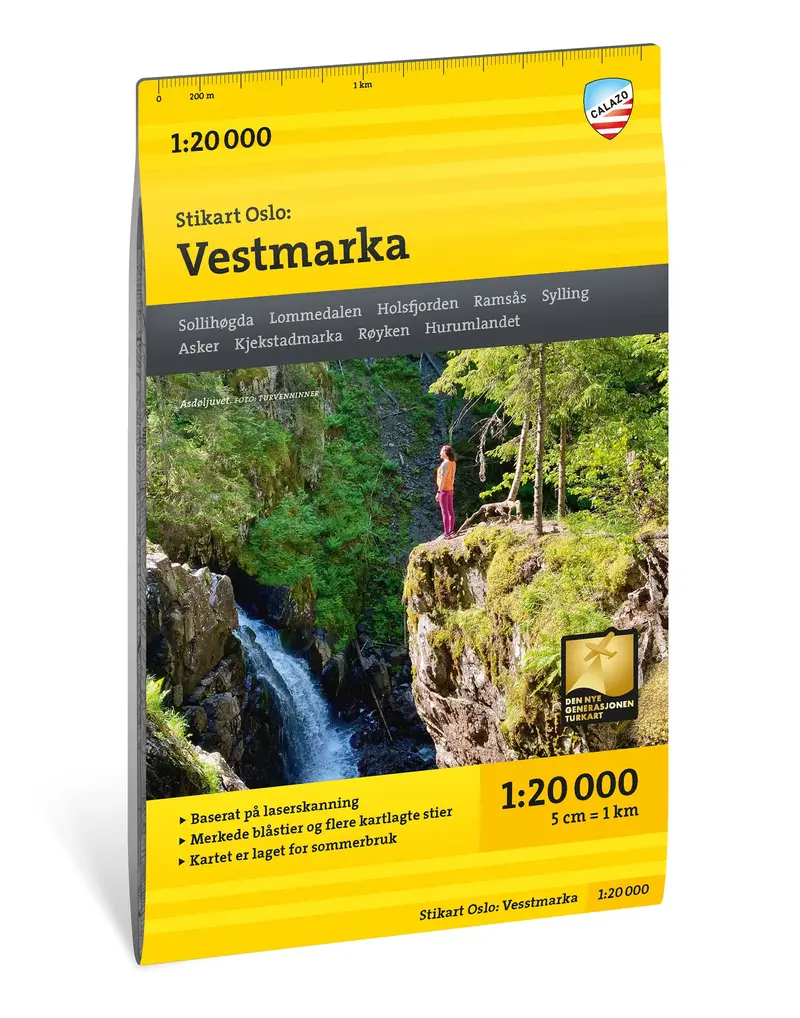 Stikart Oslo Vestmarka 1