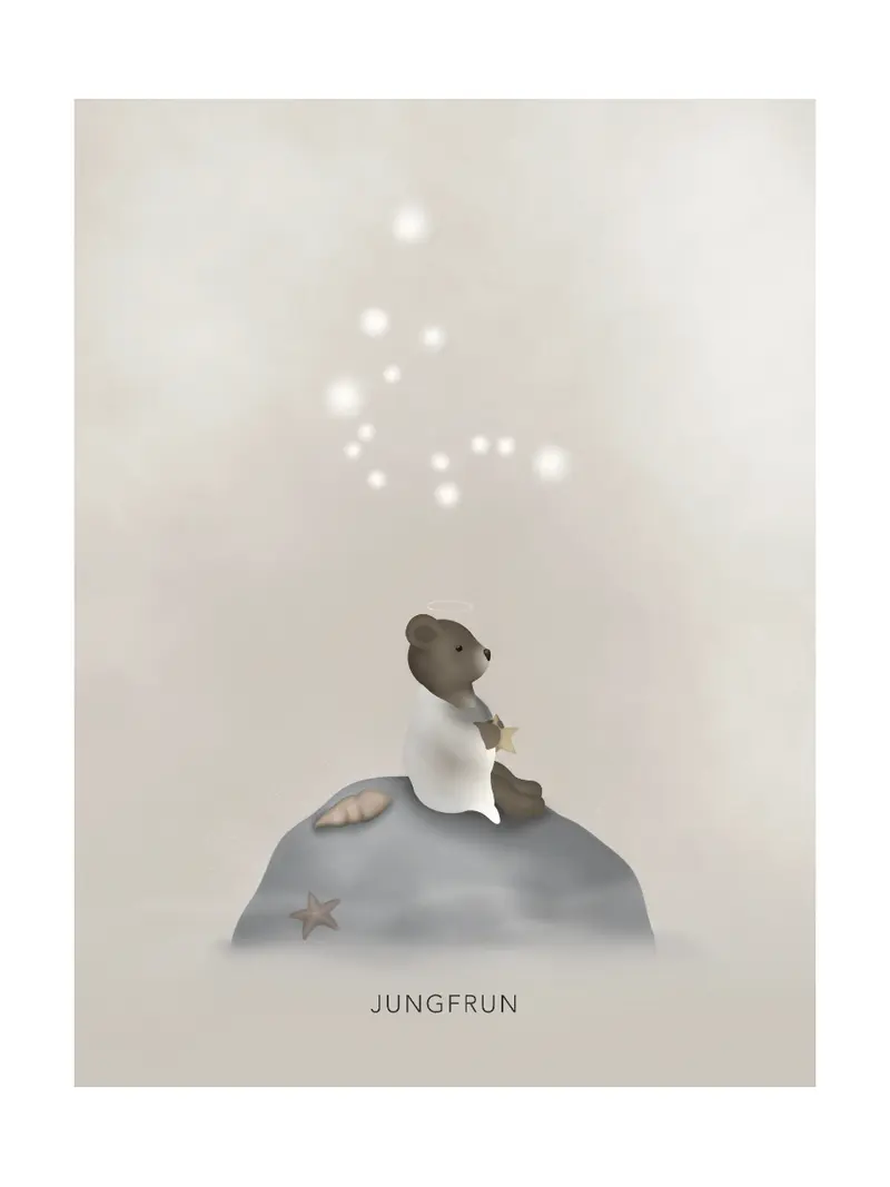Stjärntecken Björnen Och Jungfrun