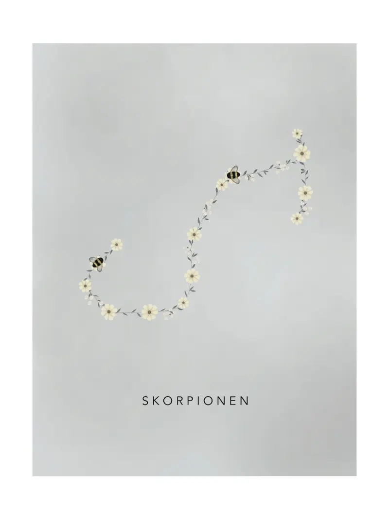 Stjärntecken Humlan Och Skorpionen