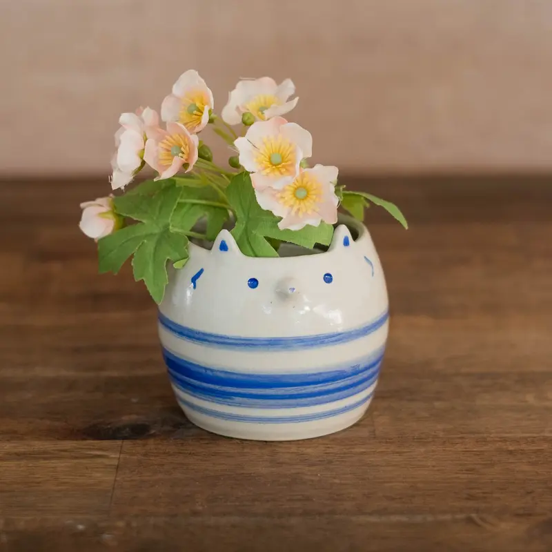 Striped pot (small) - Wolf, no. 26