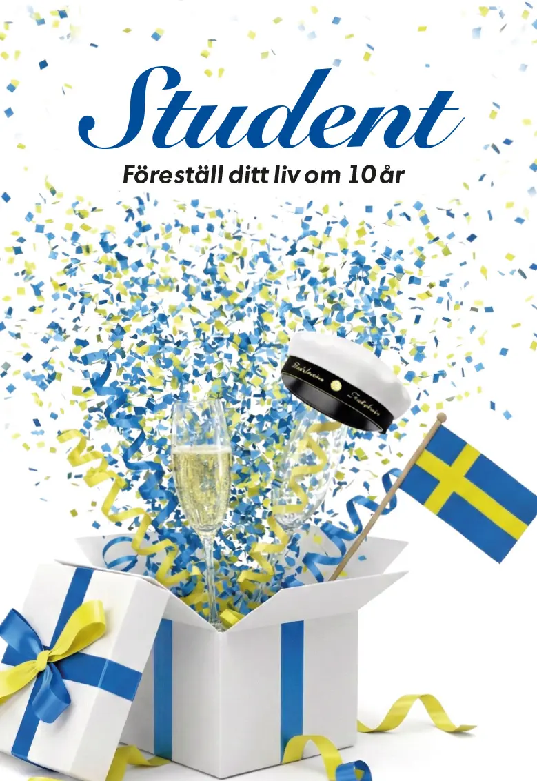 Student föreställ ditt liv om 10 år