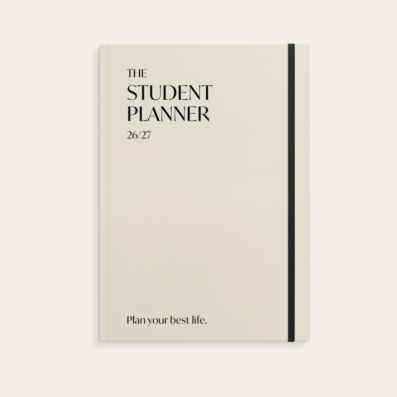 Student Planner A5 26/27 beige