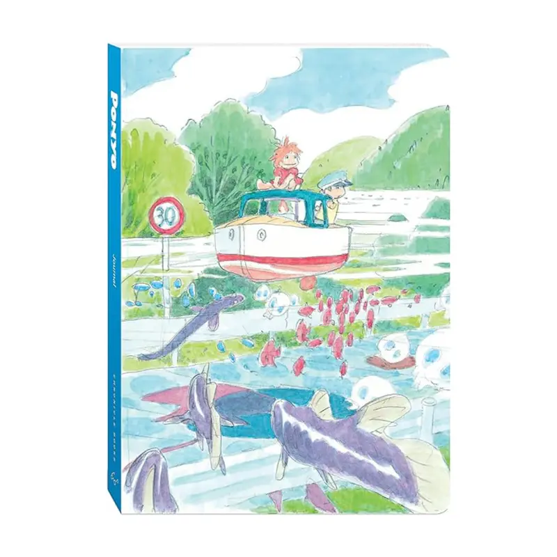 Studio Ghibli, Ponyo anteckningsbok (linjerad)
