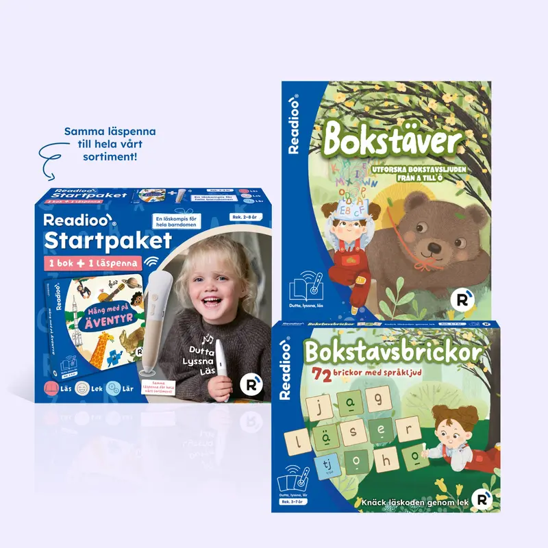[SV] Startpaket + Bokstäver + Bokstavsbrickor