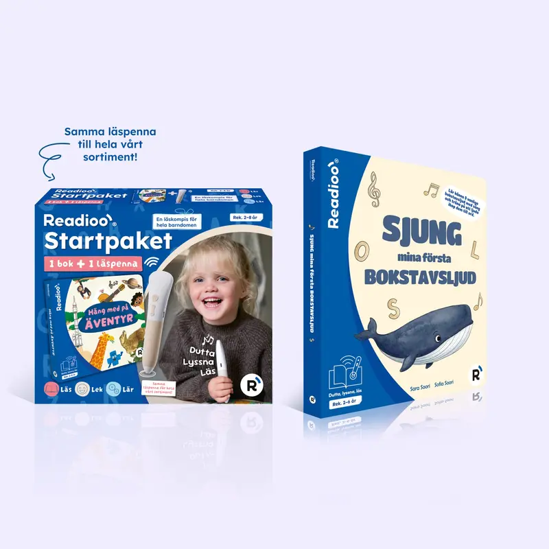 [SV] Startpaket + Sjung mina första bokstavsljud