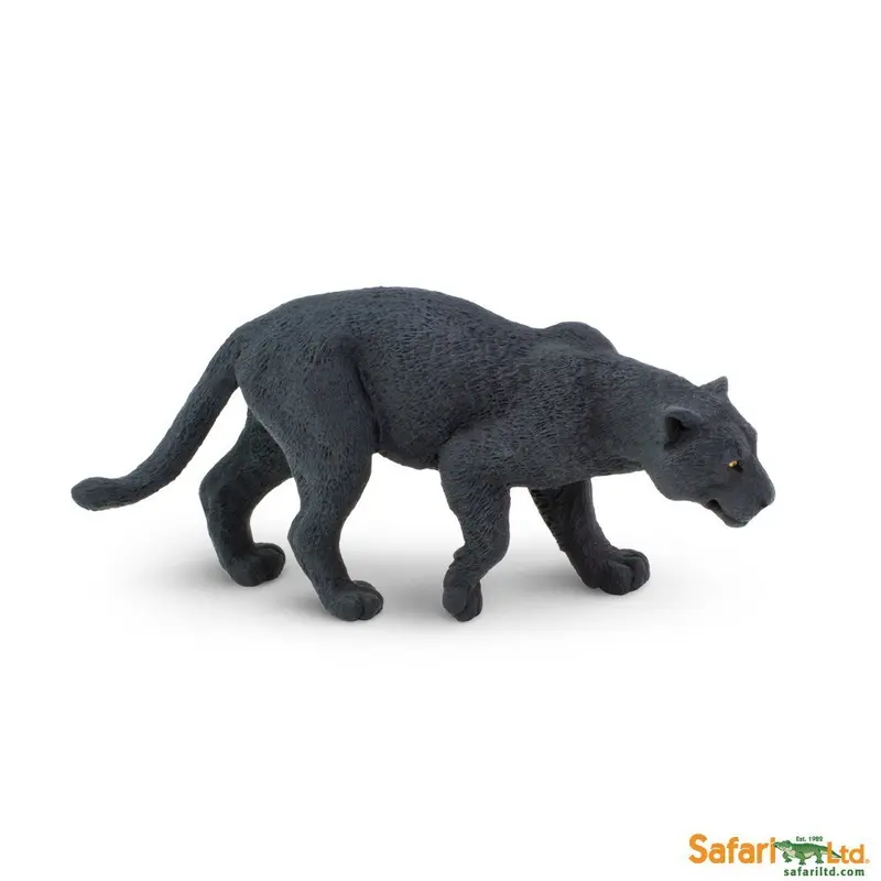 Svart jaguar 10x5 cm