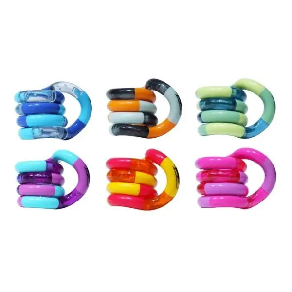 Tangle Jr Classic - Färgglad fidgetleksak för ADHD & autism