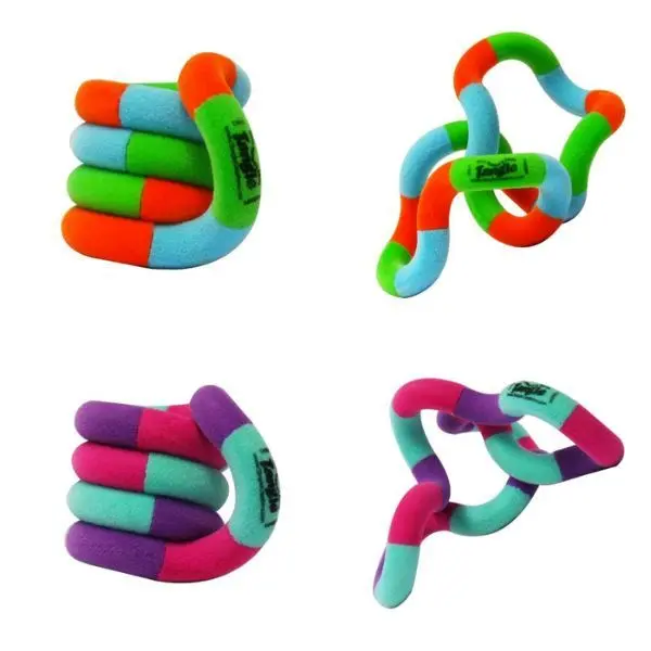 Tangle Jr Fuzzies - Mjuk fidgetleksak som lugnar vid NPF