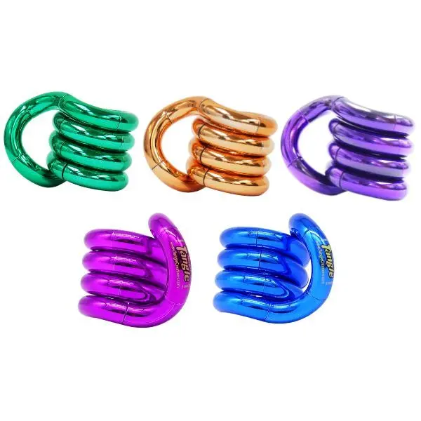 Tangle Jr Metallic - Fidget med glans och fokus