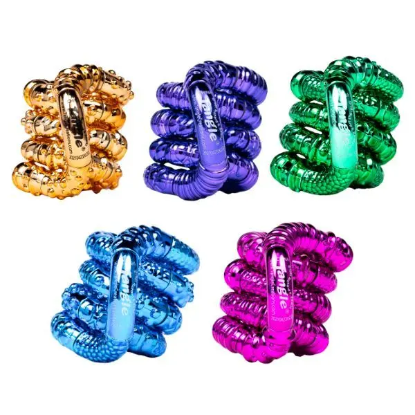 Tangle Jr Textured Metallic - Fidget för ADHD & autism