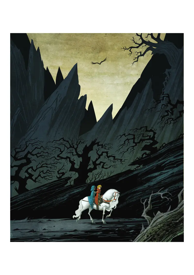 THE LAND BEYOND - SIGNED ART PRINT