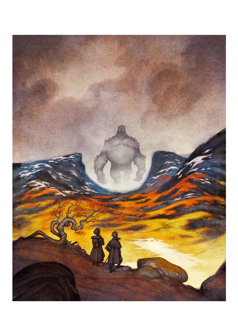 THE LOST MOUNTAIN SAGA - SIGNED ART PRINT