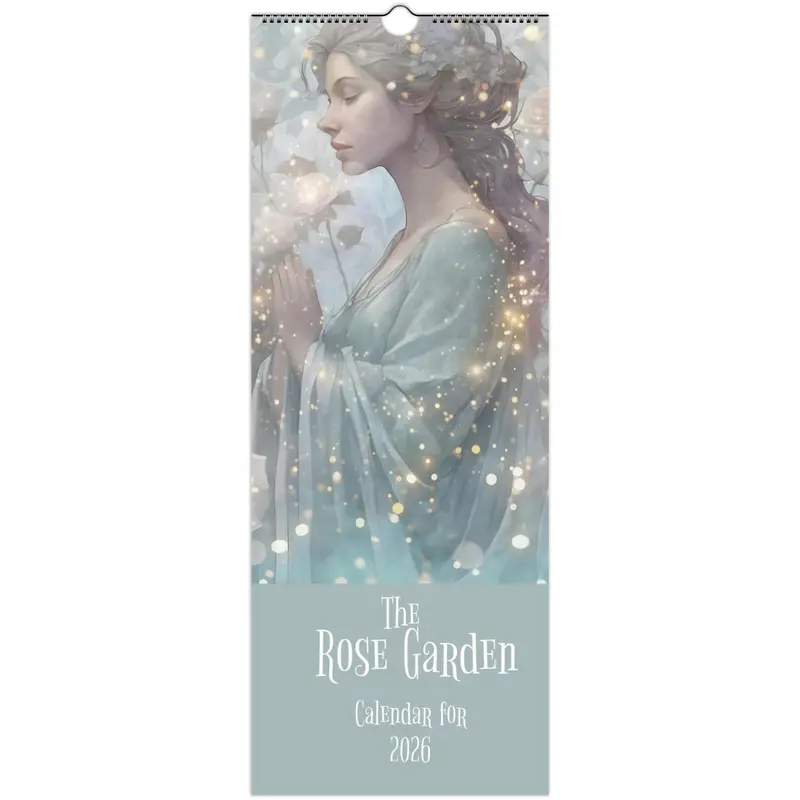 The Rose Garden Wall calendar for 2026 (except North America)