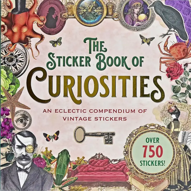 The sticker book of Curiosities!