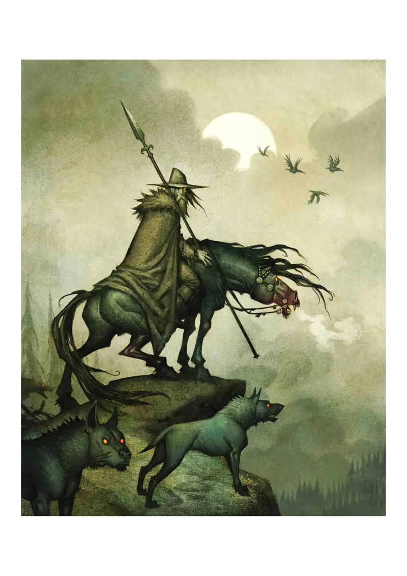 THE WILD HUNT - SIGNED ART PRINT