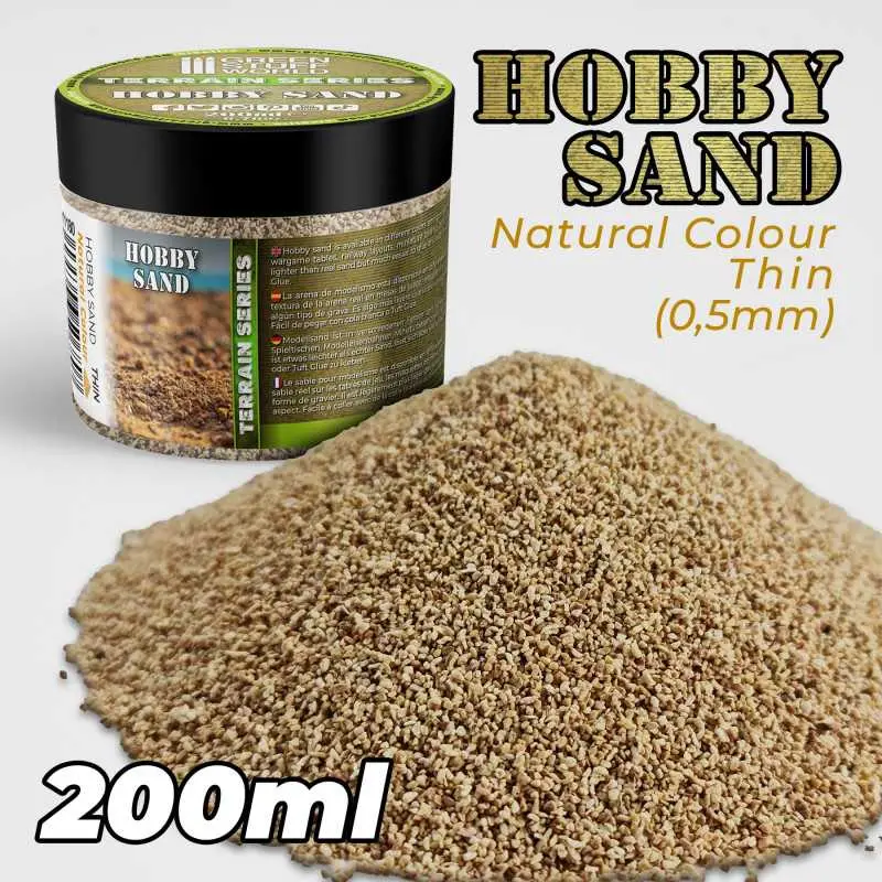 Thin Hobby Sand – 200ml – 2 Variants