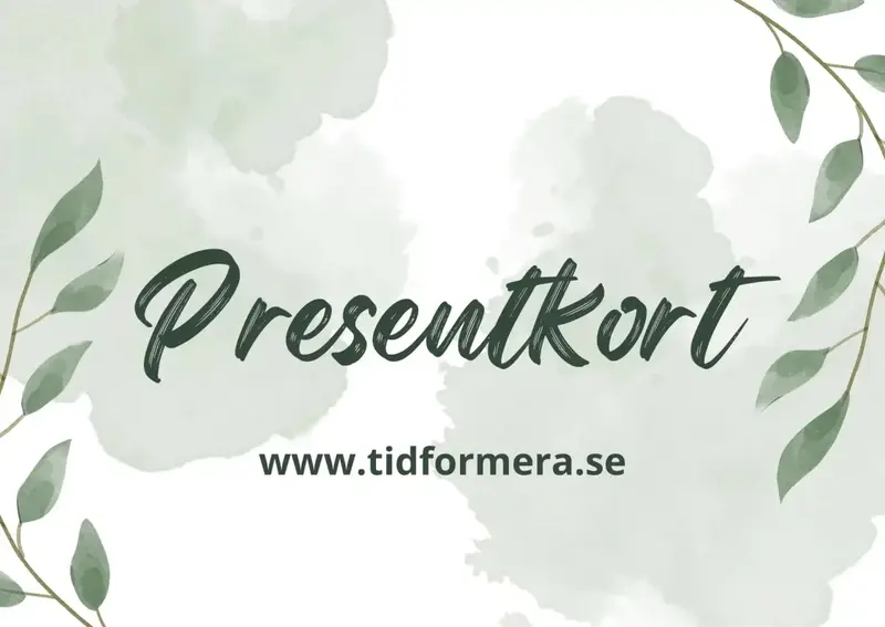 Tidformeras presentkort