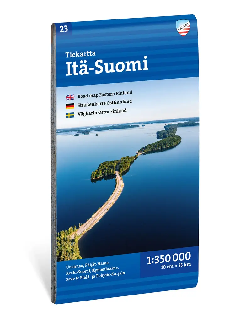 Tiekartta Itä-Suomi 1