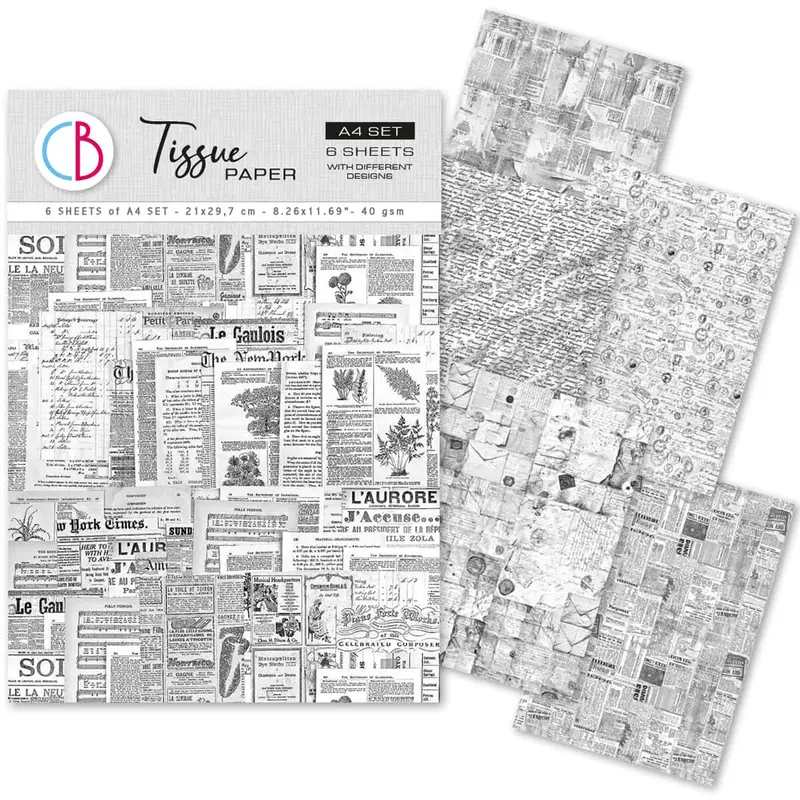 Tissue paper - A4 6-pack - Storybook