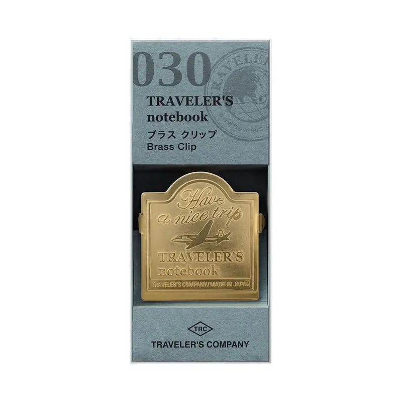 TN Brass Clip 030. Airplane